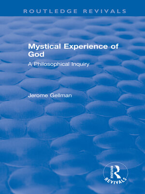 cover image of Mystical Experience of God